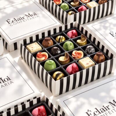 Caixa 16 Chocolates Finos - Listrada