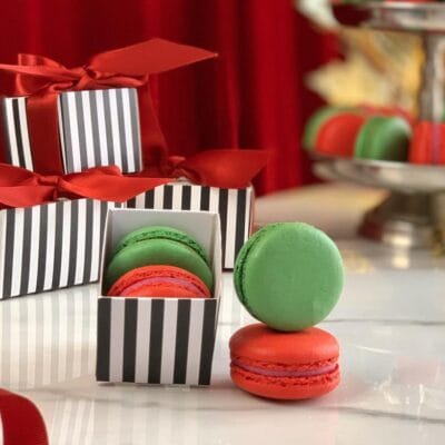 Caixa 02 Macarons Natalinos