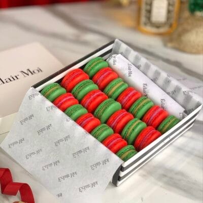 Caixa 21 Macarons Natalinos