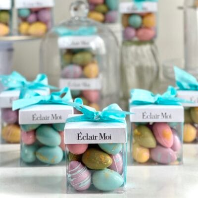 Caixa Ovinhos Coloridos